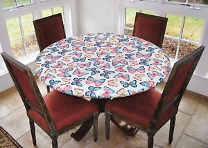 Covers For The Home Deluxe Elastic Edged Flannel Backed Vinyl Fitted Table Cover