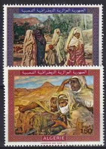 Algerien 1969 Yvert 503/04 Gemälde postfrisch sehr schön - Bild 1 von 1