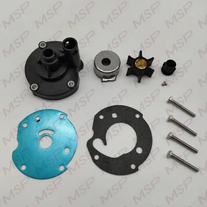 WATER PUMP IMPELLER KIT REPLACES FOR EVINRUDE JOHNSON 6HP 1965 THRU 1979 763758 - Picture 1 of 4