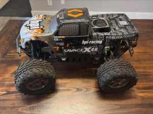 HPi Savage XL 1/8 Electric Conversion Center Diff 6S Brushless Monster Truck - Picture 1 of 6
