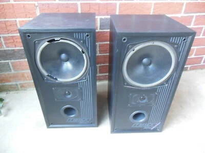 Vintage Mission 762 Speaker Pair Black 80's 90's  - Изображение 1 из 4