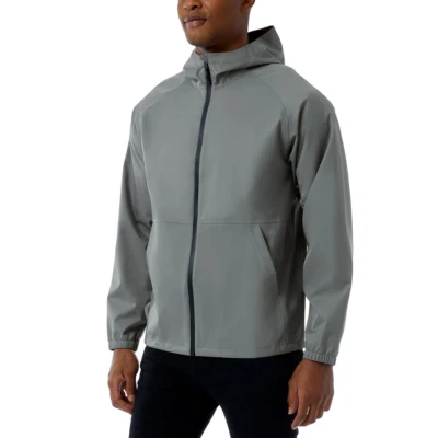 32 Degrees Cool Unisex UPF 50+ Waterproof Rain Jacket, GRAY, Men's M /Women's L - Image 1 of 4