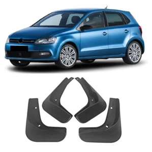 Mud Flaps Guard Splash Protector For 2010-2018 VW Polo MK5 Hatchback / Saloon - Picture 1 of 3