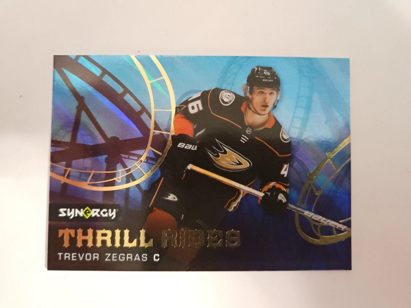 2022-23 Upper Deck Synergy Hockey Trevor Zegras Thrill Rides