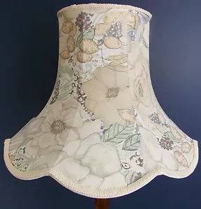 Handmade lampshade in cream Designers Guild fabric for standard lamp or ceiling - Picture 1 of 6