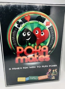 POKA MATES A Family Fun Way To Play Poker Back to Family Games 12 + Sealed - Picture 1 of 2