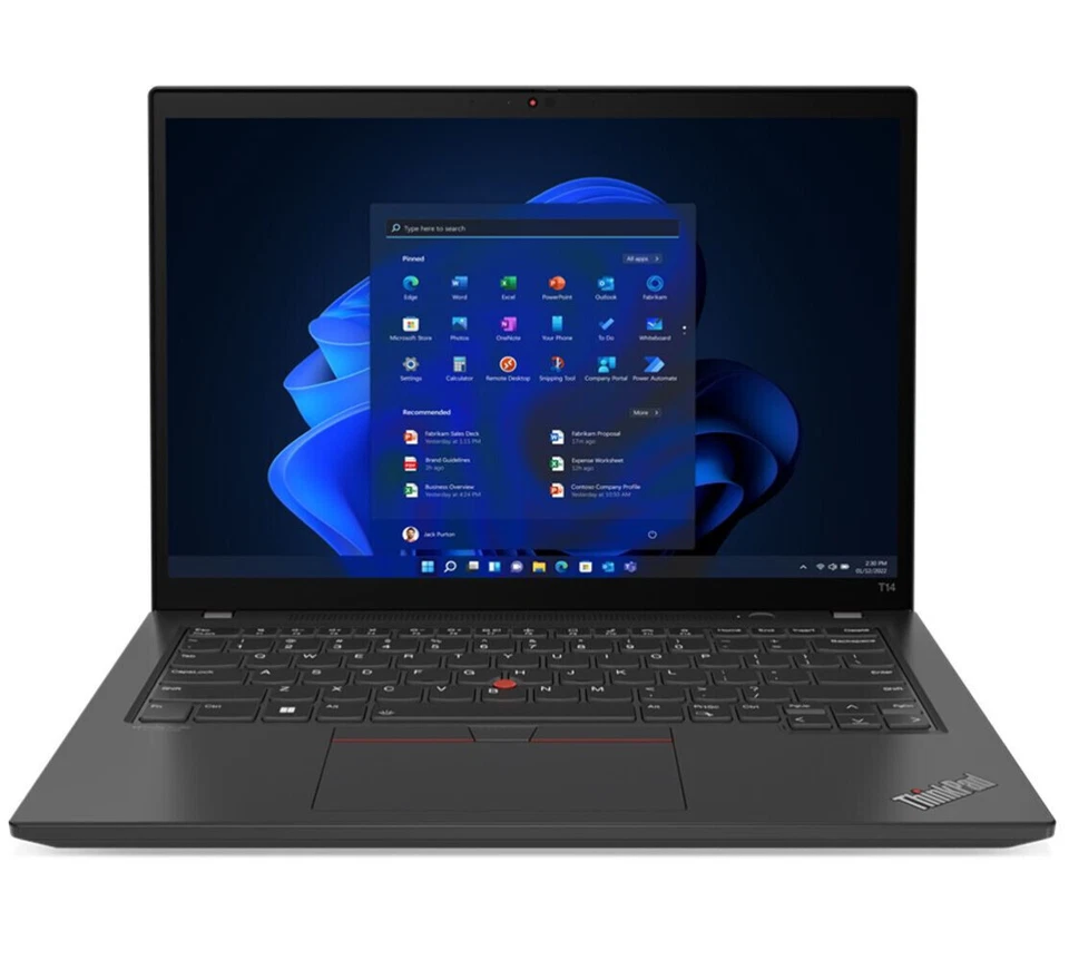 LENOVO ThinkPad T14 14' WUXGA TOUCH Intel i5-1235U 16GB 512GB SSD WIN11 DG 10 PR - Image 1 of 1