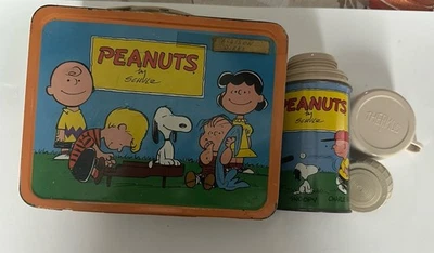 Fiambrera Peanuts 1959 con termo Foto 1 de 4