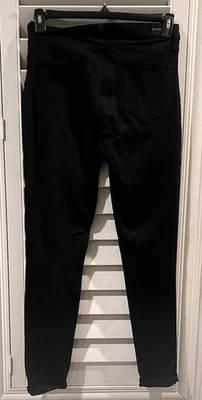 Paige Jeans Women’s Size 28 Verdugo Ankle Black Denim 28 x 26 Stretch - Image 1 of 4