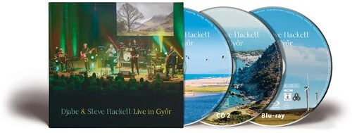 Djabe & Steve Hacket - Live In Gyor - 2CD+BLURAY (All Region) [New CD] With Blu- Foto 1 de 1