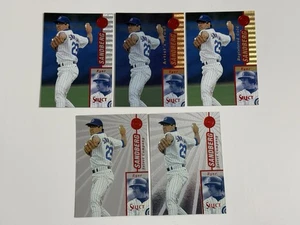 1997 Select #33 Ryne Sandberg Base Card and Every Parallel (All 5 Cards) - Picture 1 of 7