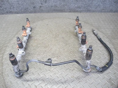 98-00 LEXUS UZZ30L SC400 1UZFE RIEL DE COMBUSTIBLE CON CONJUNTO DE INYECTORES MONTAJE OEM Foto 1 de 4