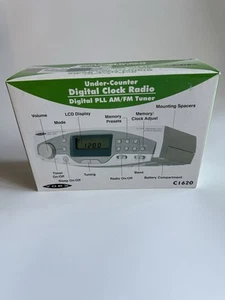 Yorx Under-Counter AM/FM Radio C1620 Digital PLL Under Cabinet NEW In Box - Picture 1 of 7