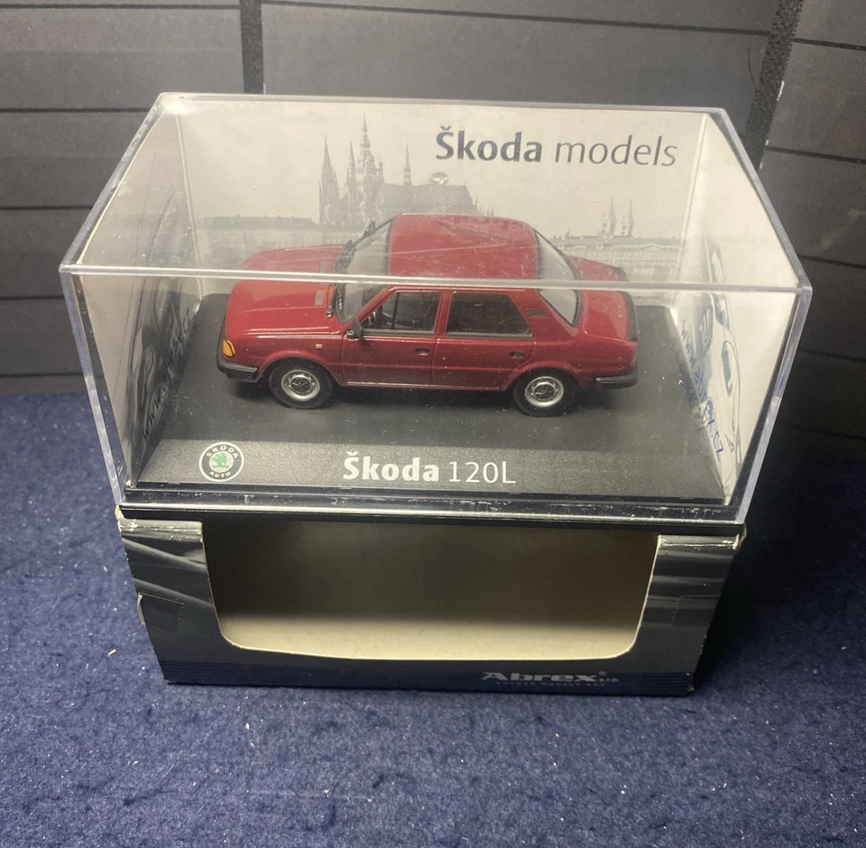 143ABS-702BJ ABREX 1:43 Skoda 120L apollo red (K) - Bild 1 von 1