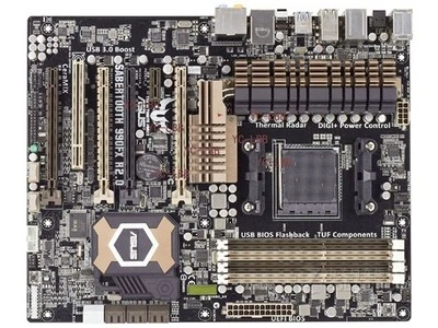 For ASUS TUF SABERTOOTH 990FX R2.0 motherboard AM3+ 4*DDR3 32G ATX Tested ok - Image 1 of 3
