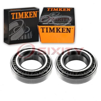 2 pc Timken Front Inner Wheel Bearing and Race Sets for 1975-1978 GMC C25 ly - Image 1 of 4