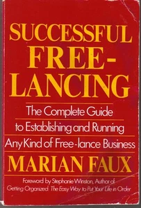 Successful Freelancing by Marian Faux TPB 1983 Self-Employed Business - Picture 1 of 2