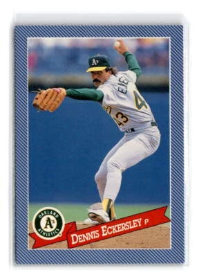 1993-Hostess -#11-Dennis Eckersley -Oakland Athletics - Image 1 of 2