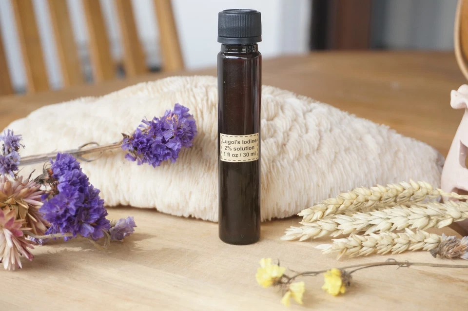 Solución de yodo Lugol 2% 1 fl oz / 30 ml original Lugol envío gratuito Foto 1 de 1