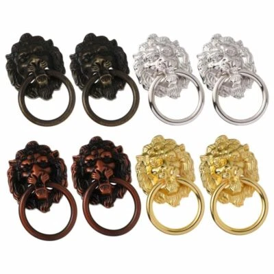 8 pcs Chinesische Möbel Knopf Retro Kommode Knöpfe Vintage Schrank Griff - Bild 1 von 4