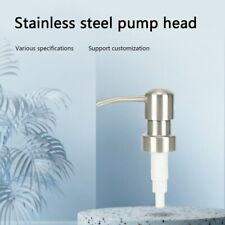 Pump Head Part Professional Push Type Stainless Steel Accessory Useful