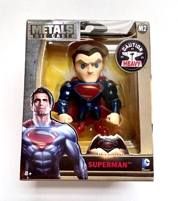 Jada Toys Metals Die Cast Superman Figure M2 New Sealed Batman V Superman - Image 1 of 2