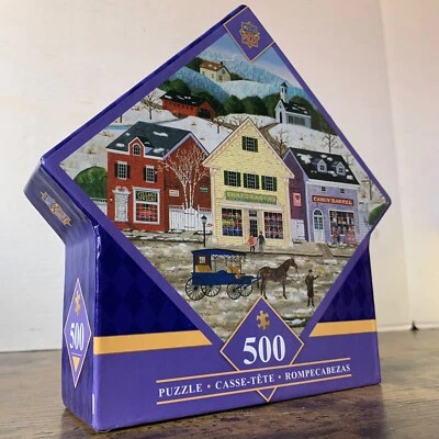 Roses At Snapdragons By Art Poulin 1975 500 Piece Jigsaw Puzzle 19”x19” NEW Rare - Image 1 of 4