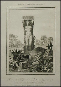 SICILIA: RUINS TEMPLE OF JOVE AG=Passpartout=Inc/Acc.. - Picture 1 of 1