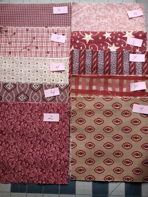 Charm Packs Stars And Plaids 40 Pieces All Designer Fabrics - Image 1 of 3