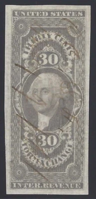 U.S. Scott # R51a - PSE Graded XF 90 Used - Lightly Cancelled!            (P-15) - Image 1 of 3