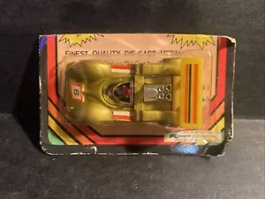 VINTAGE RARE Die Cast Famous Racing Cars Kmart Brand Hong Kong Gold #6 - Picture 1 of 6