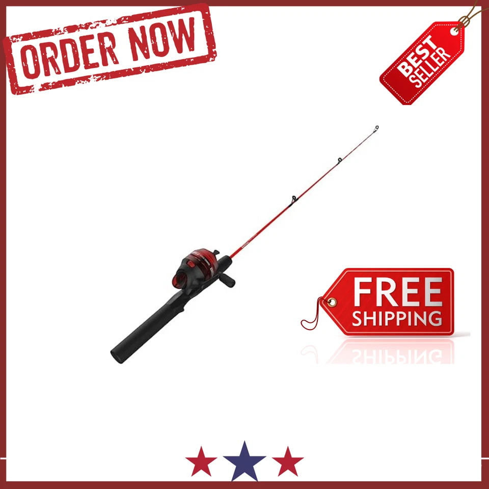 Dock Demon Spinning Reel or Spincast Reel and Fishing Rod Combo, 30-Inch Durable - Image 1 of 1