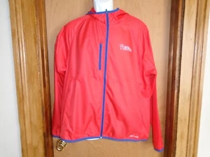 Philadelphia Phillies Majestic Mens Lightweight Hooded Wind Breaker Jacket L NWT - Picture 1 of 4