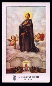 santino-holy card S.FILIPPO BENIZI - Imagen 1 de 1