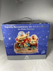 Disney’s “The Little Mermaid” Snow globe “Under The Sea” Snowglobe-Very Rare - Picture 1 of 9