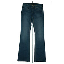 Odyn Copenhagen Women's Jeans Trousers Stretch Flare Bootcut W27 L34 Blue New