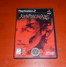 Shin Megami Tensei Nocturne (Sony PlayStation 2, 2004 PS2)-Complete
