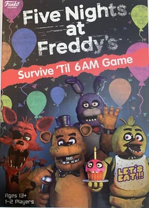 Five Nights At Freddy’s Survive Til 6am Board Game Funko 2020 New - Picture 1 of 6