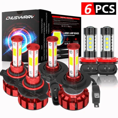 Kit combinado de faros antiniebla LED 6000K para Mitsubishi Outlander 2014-2020 Foto 1 de 4