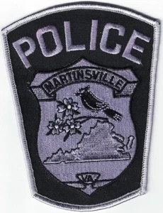 Martinsville Police Virgina subdued SWAT Police Patch Virginia VA  - Picture 1 of 1