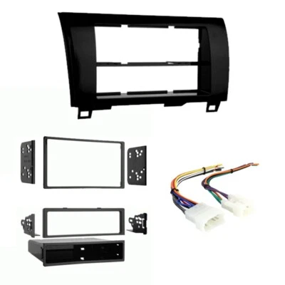 99-8220HG Single & Double Din Radio Install Dash Kit & Wires, Car Stereo Mount - Image 1 of 4