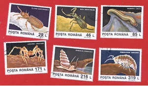 Romania #3875-3880 VF used Insects Free S/H - Picture 1 of 1