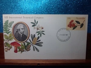 First Day Cover📮(PSE) XIII International Botanical Congress 1981📮Caulfield VI - Picture 1 of 2