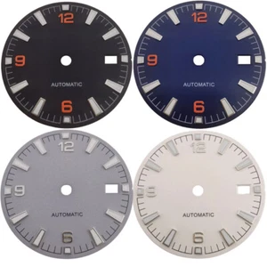 31mm sterile NH35 watch Dial with hand green luminous sterile Automatic movement - Picture 1 of 12
