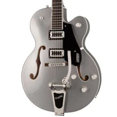 Gretsch G5420T Cuerpo Hueco Electromático Corte Único - Aerolínea Plateado Foto 1 de 4