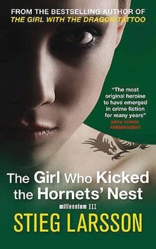 The Girl Who Kicked the Hornets' Nest - Paperback By Stieg Larsson - GOOD Foto 1 de 1