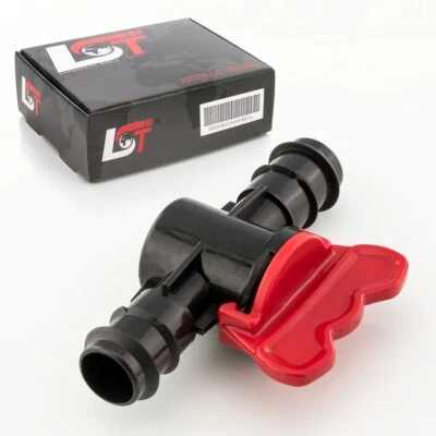 Absperrhahn Kugelhahn PE-Rohr Schlauch für Tropfanlage Gartenbewässerung 20x20mm - Bild 1 von 4