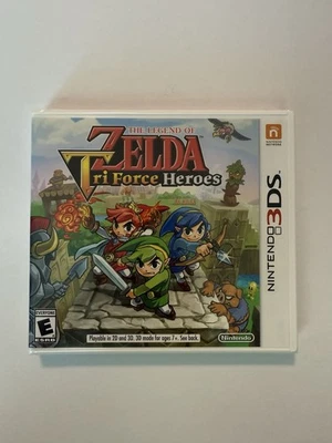 Legend of Zelda Tri Force Heroes Nintendo 3DS Sealed New First Print - Image 1 of 4
