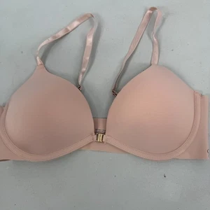 Jessica Simpson Damen 36B Nude BH Frontverschluss Gepolstert Bügel Nylon Elasthan - Bild 1 von 7
