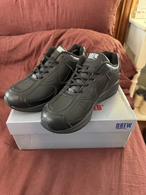 NIB Drew Men's Size 9M  Athletic Shoes With Depth and Double Depth Ortho Black - Image 1 of 4